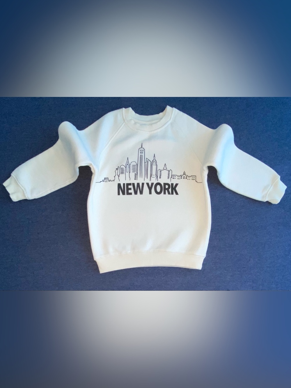 Primark White Kids New York Skyline Sweatshirt